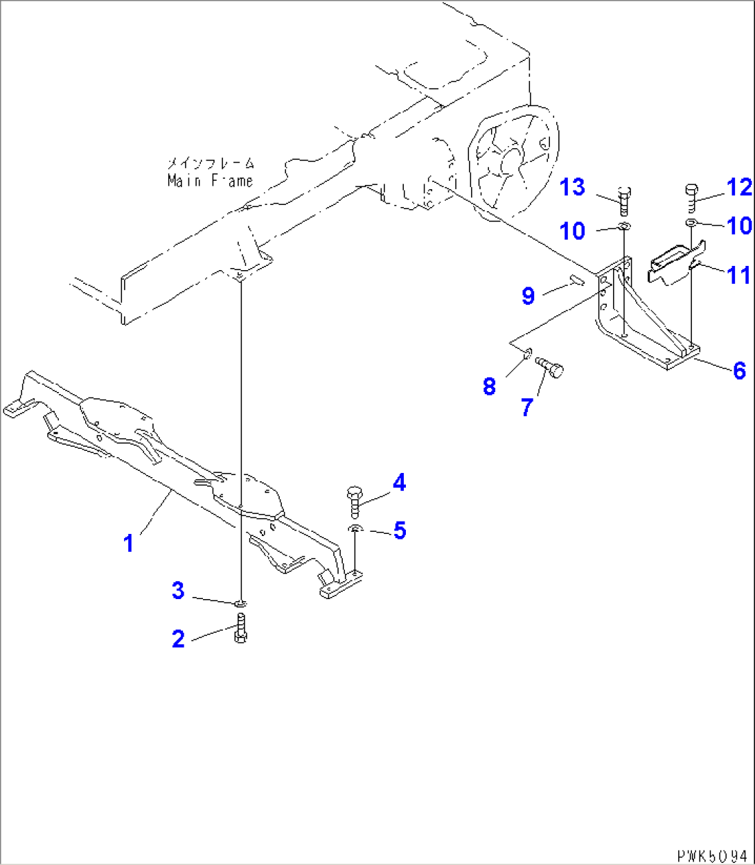 SUSPENSION (FOR POWER ANGLE POWER TILT DOZER)