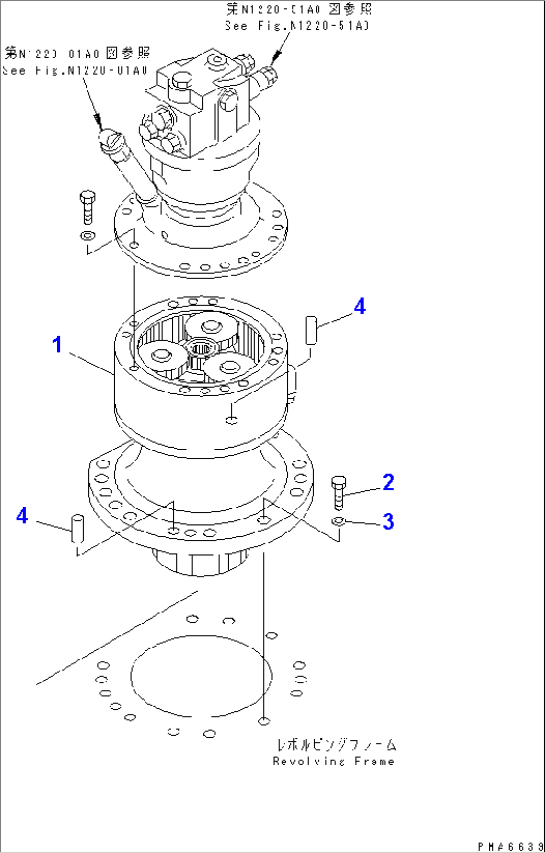 SWING MACHINERY (RELATED PARTS)