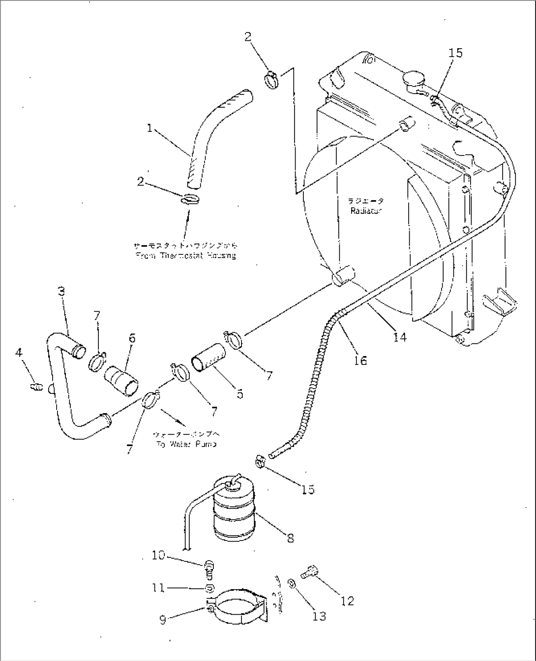 RADIATOR PIPING(#10001-19999)