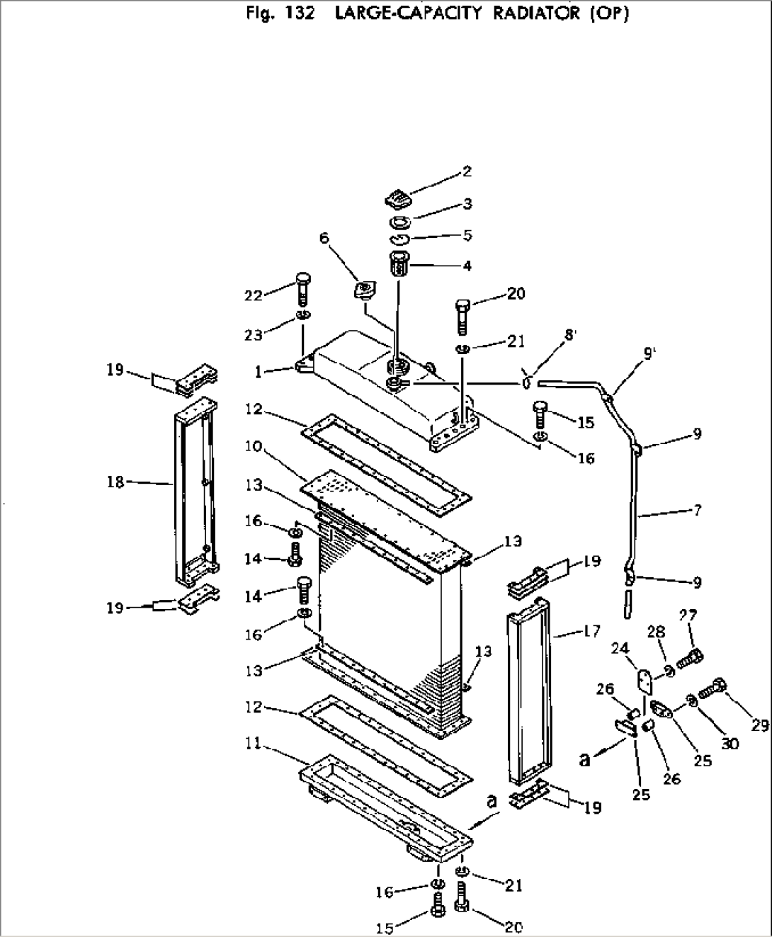 LARGE CAPACITY RADIATOR