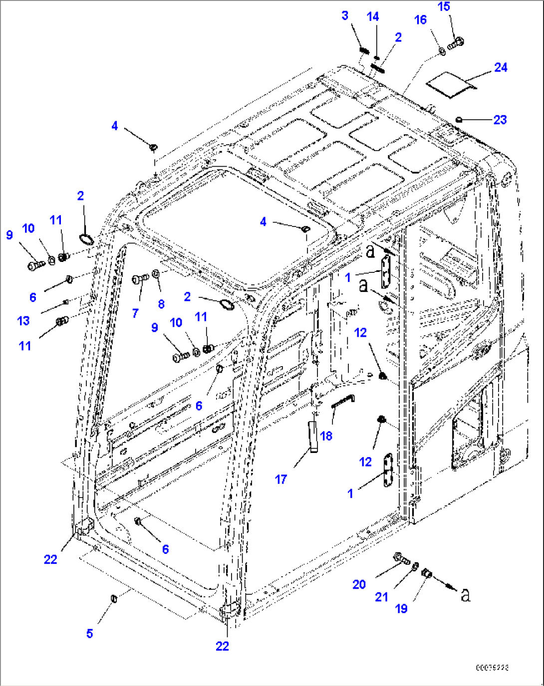 Cab, Plug Bolt (#30117-)