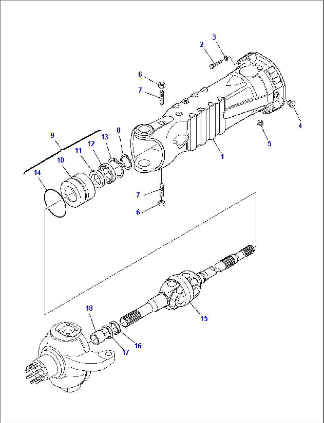 REAR AXLE (5/8)