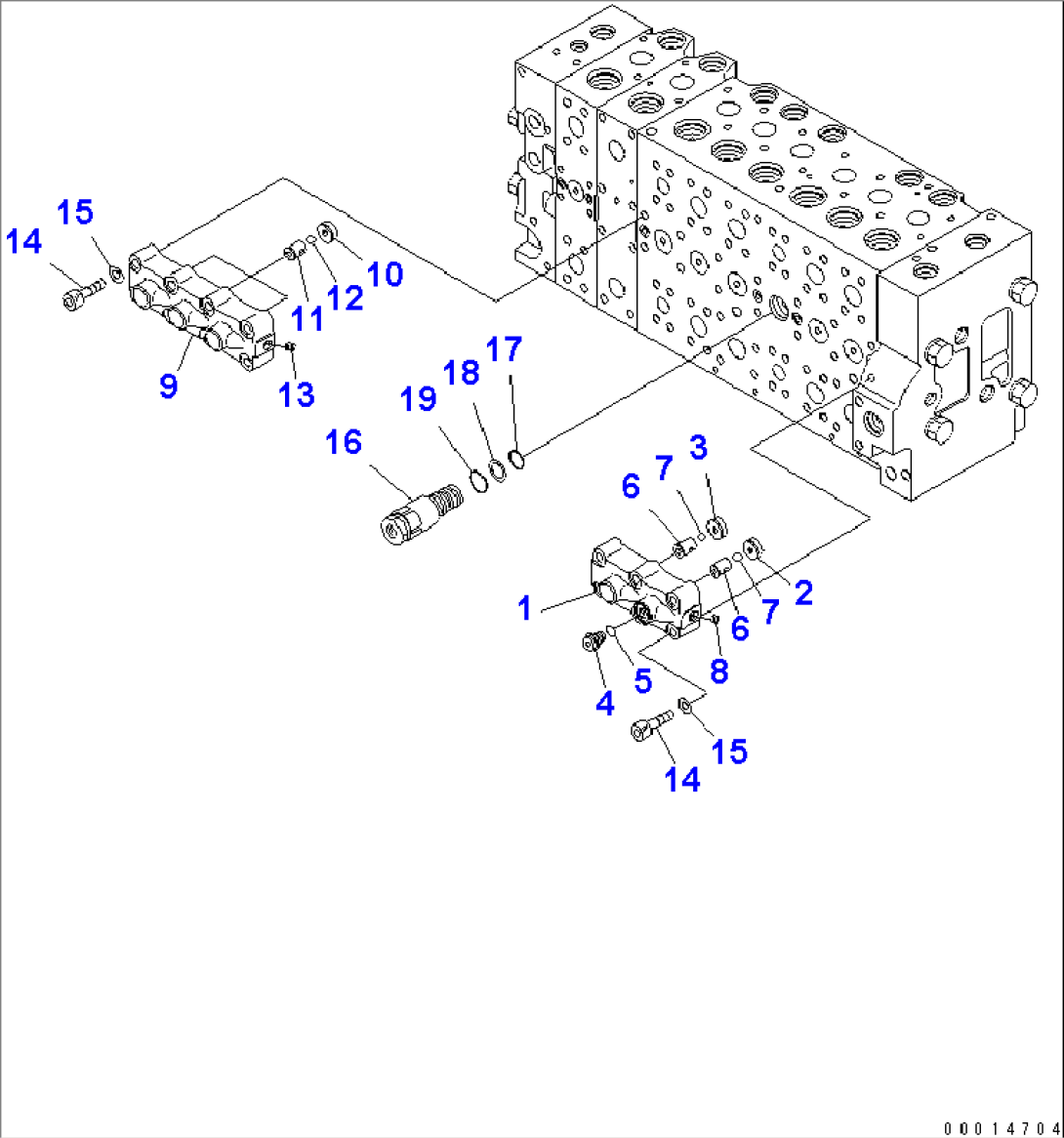 MAIN VALVE (1-ACTUATOR) (10/22) (#K50500-)