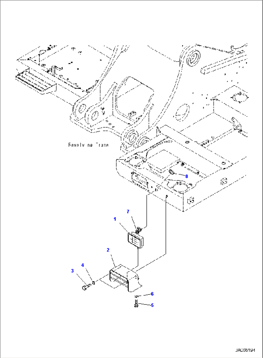 ADDITIONAL WORKING LAMP (DECK)