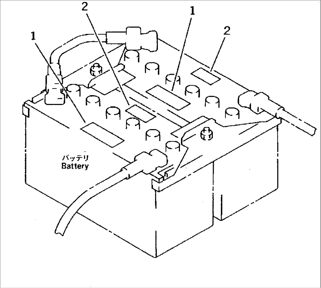 MARKS AND PLATES (BATTERY CAUTION) (FOR U.S.A. AND PUERTORICO)