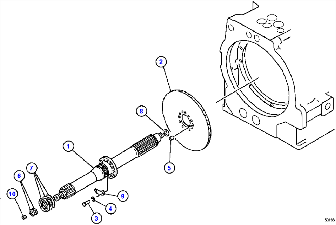 TRANSMISSION INPUT SHAFT ASSEMBLY