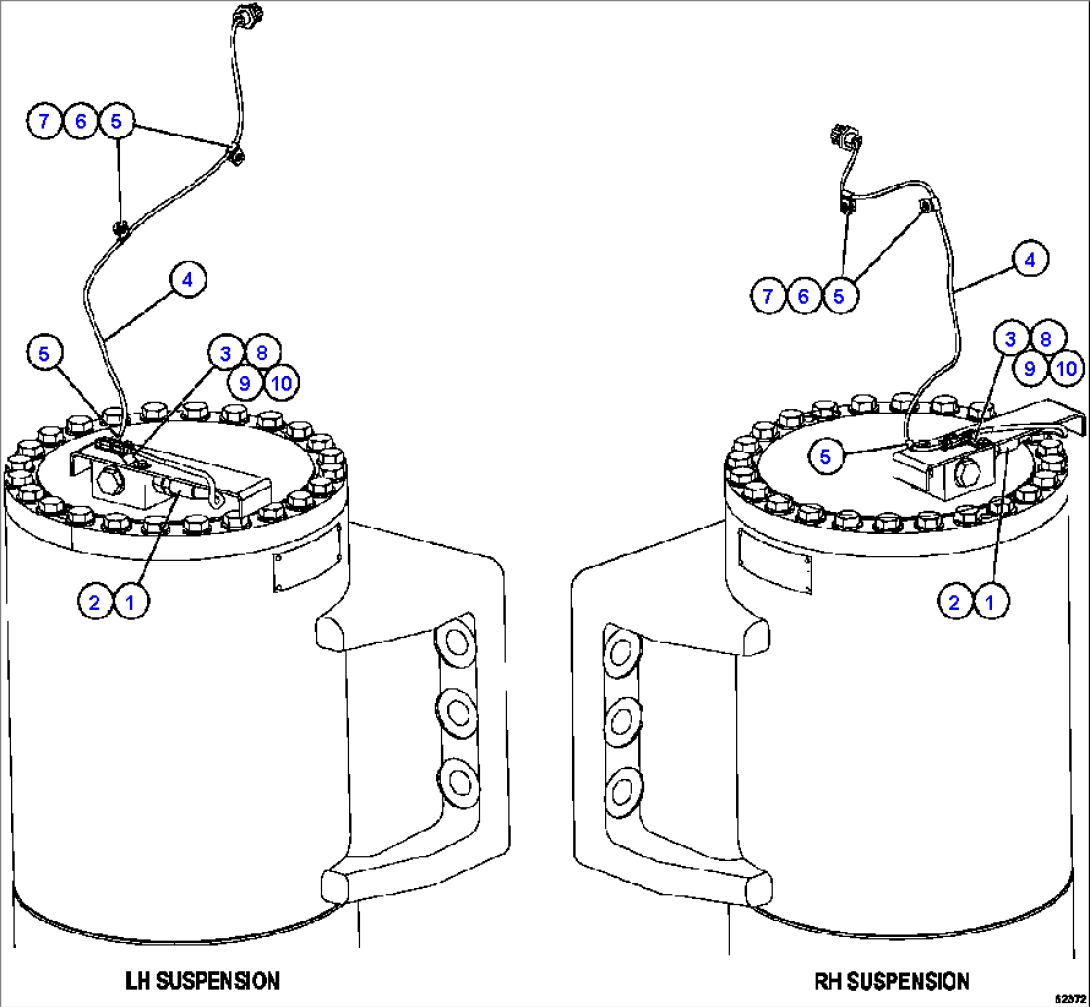 PLM SENSOR - FRONT SUSPENSIONS