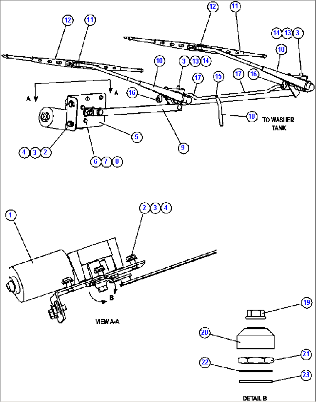 WINDSHIELD WIPER/WASHER INSTALLATION