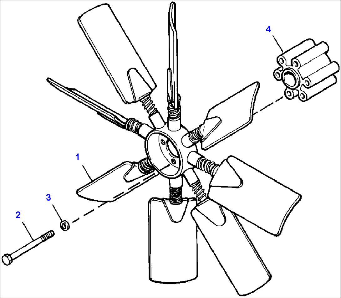 ENGINE REVERSIBLE FAN