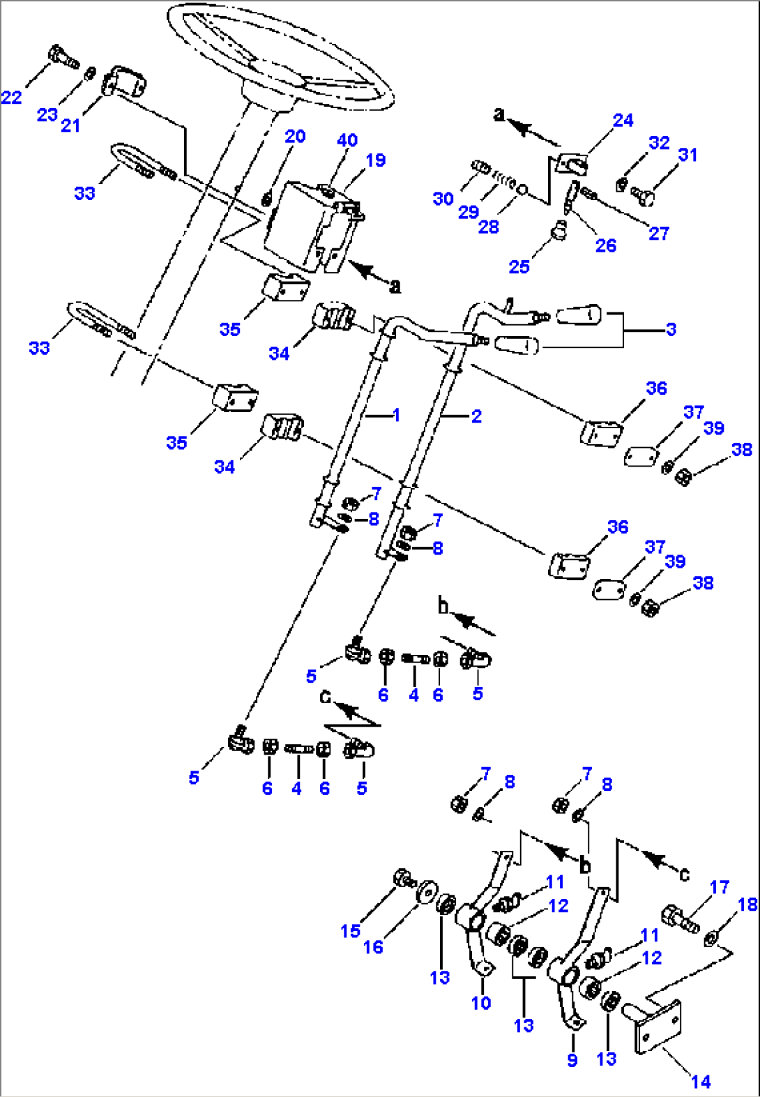 TRANSMISSION CONTROL LEVERS