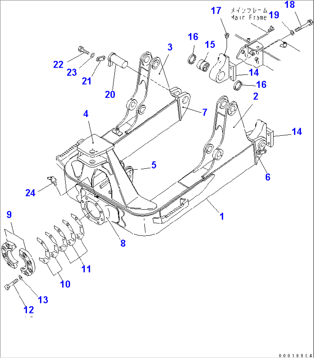 DOZER FRAME (PAT)