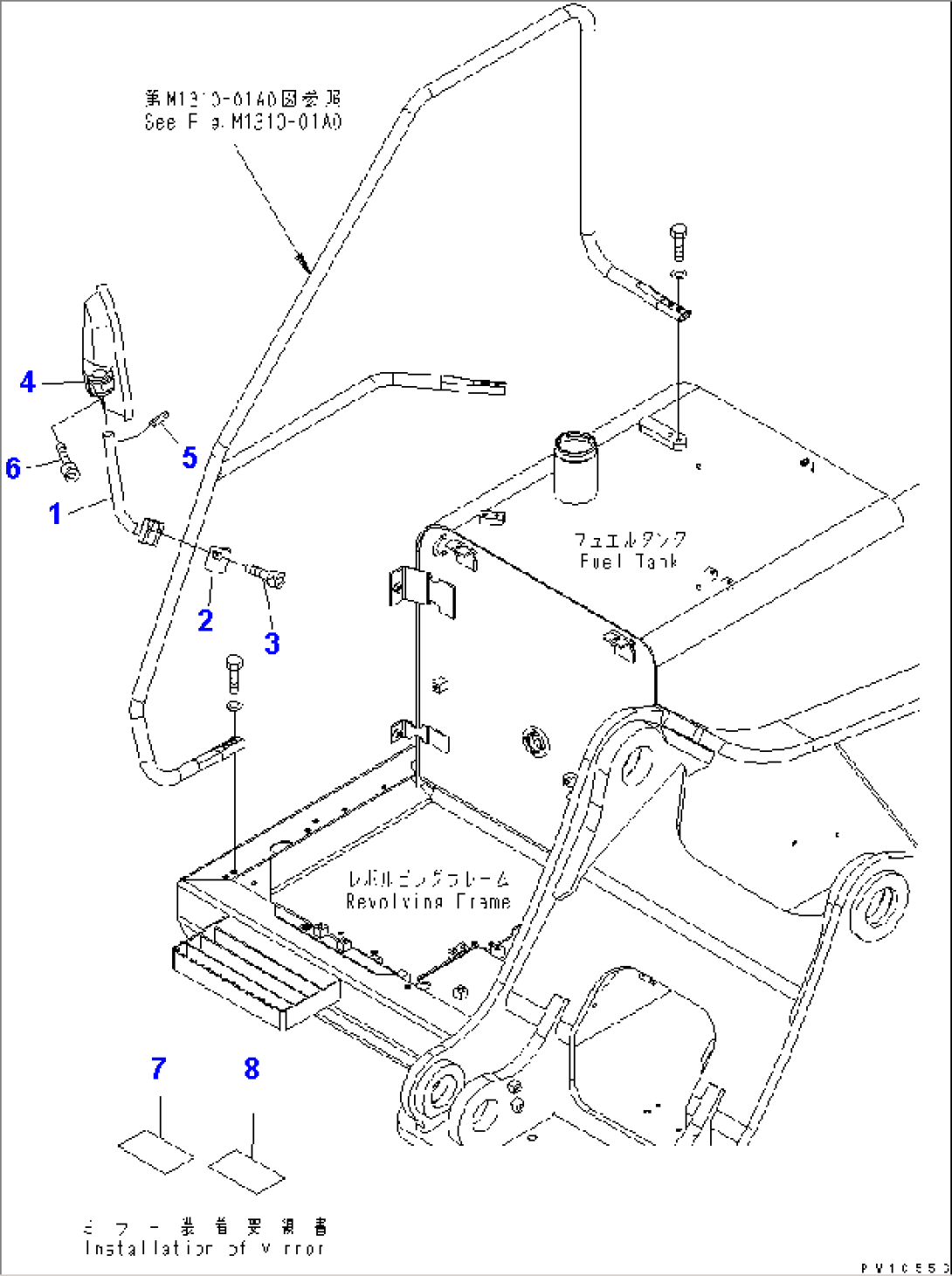 REAR VIEW MIRROR¤ R.H.