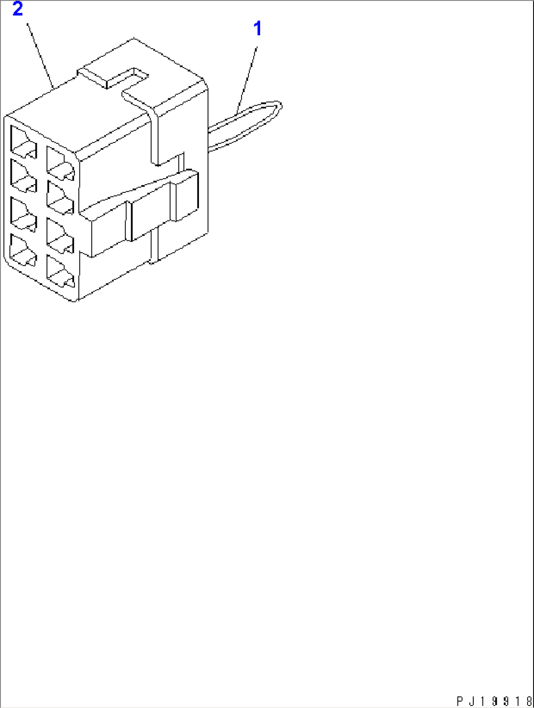 SWITCH (MODEL SELECTION CONNECTOR)(#K30001-K31999)