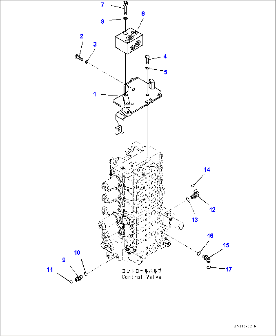 Fender, Control Valve (12/12) (#22001-)