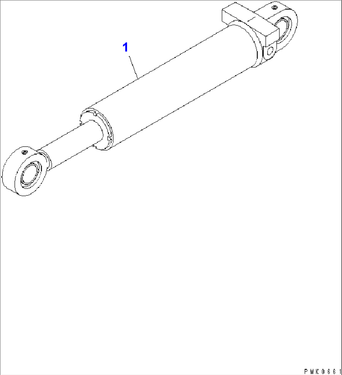 OUTRIGGER CYLINDER (FOR REAR OR FRONT OUTRIGGER)