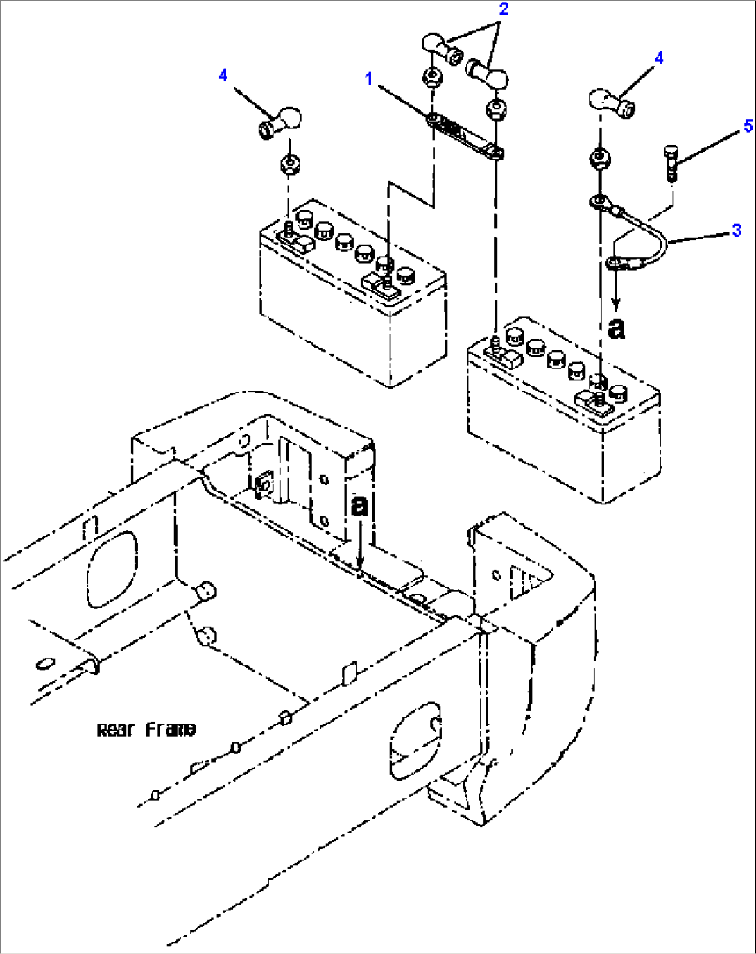 FIG NO. E0120-03A0 BATTERY BOX (WIRE)