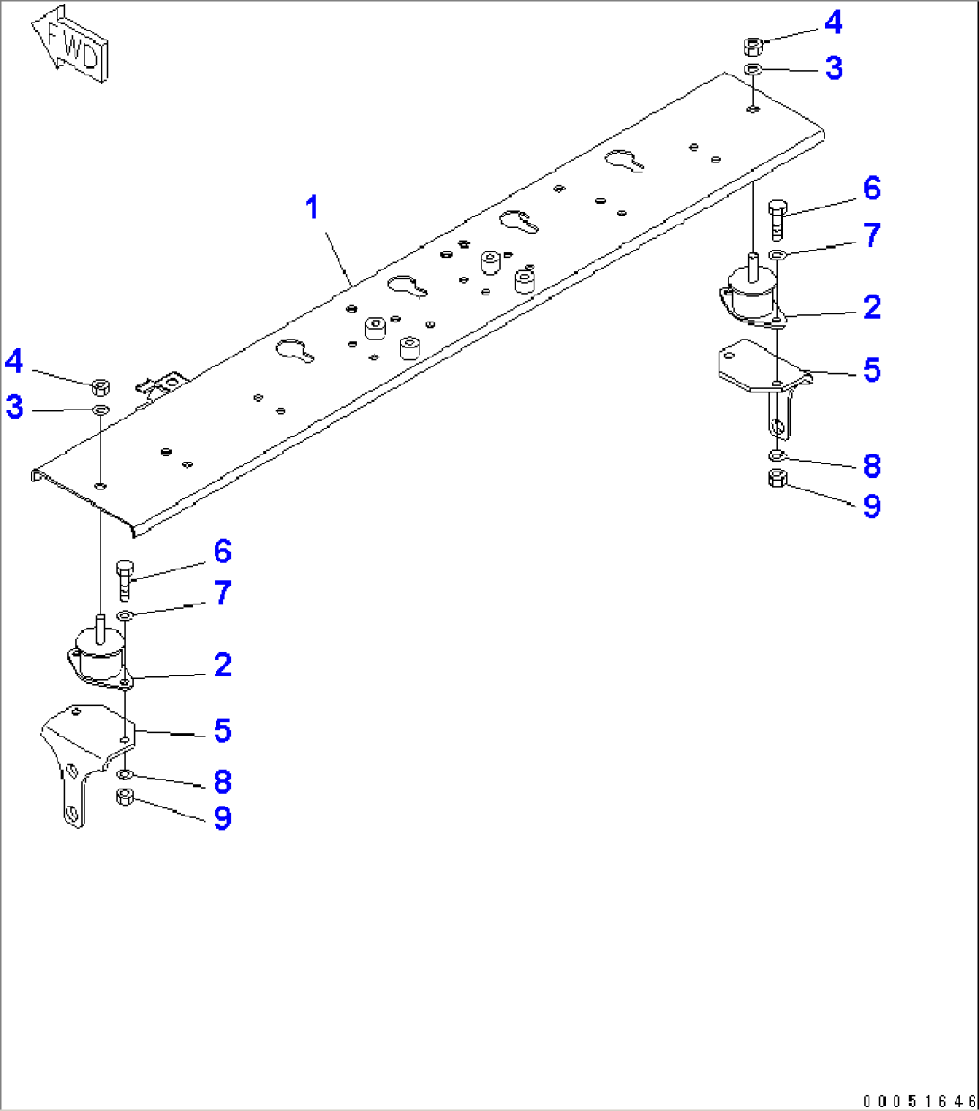 REAR LAMP (BRACKET)