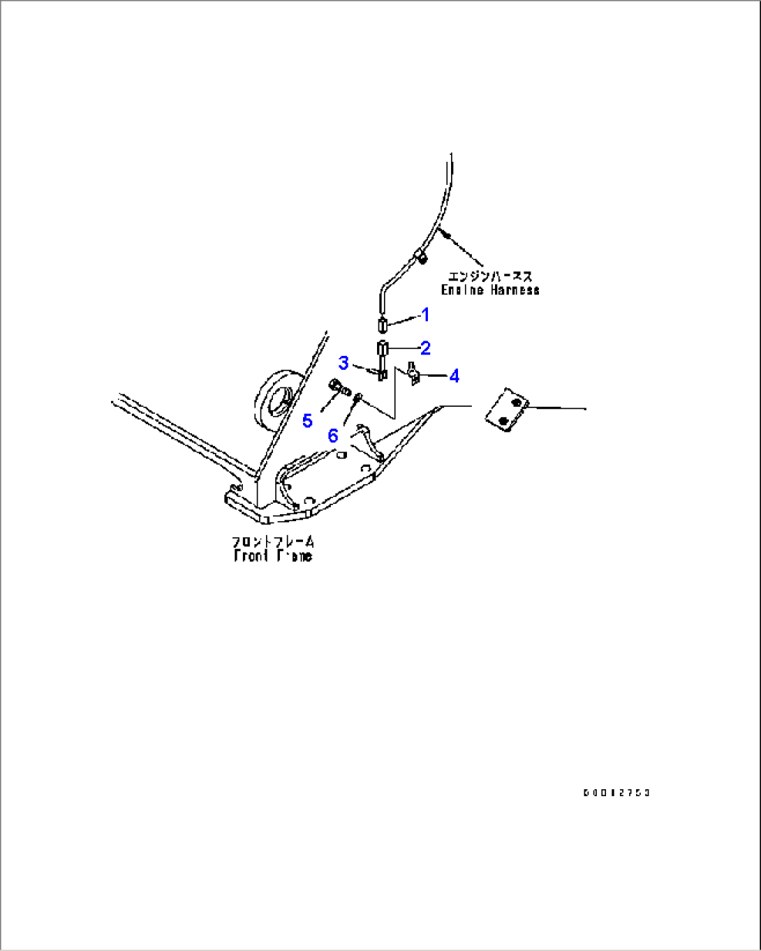 FRONT HARNESS (E.C.S.S. LESS)