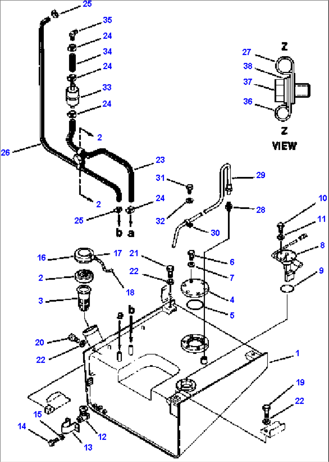 FUEL TANK AND PIPING