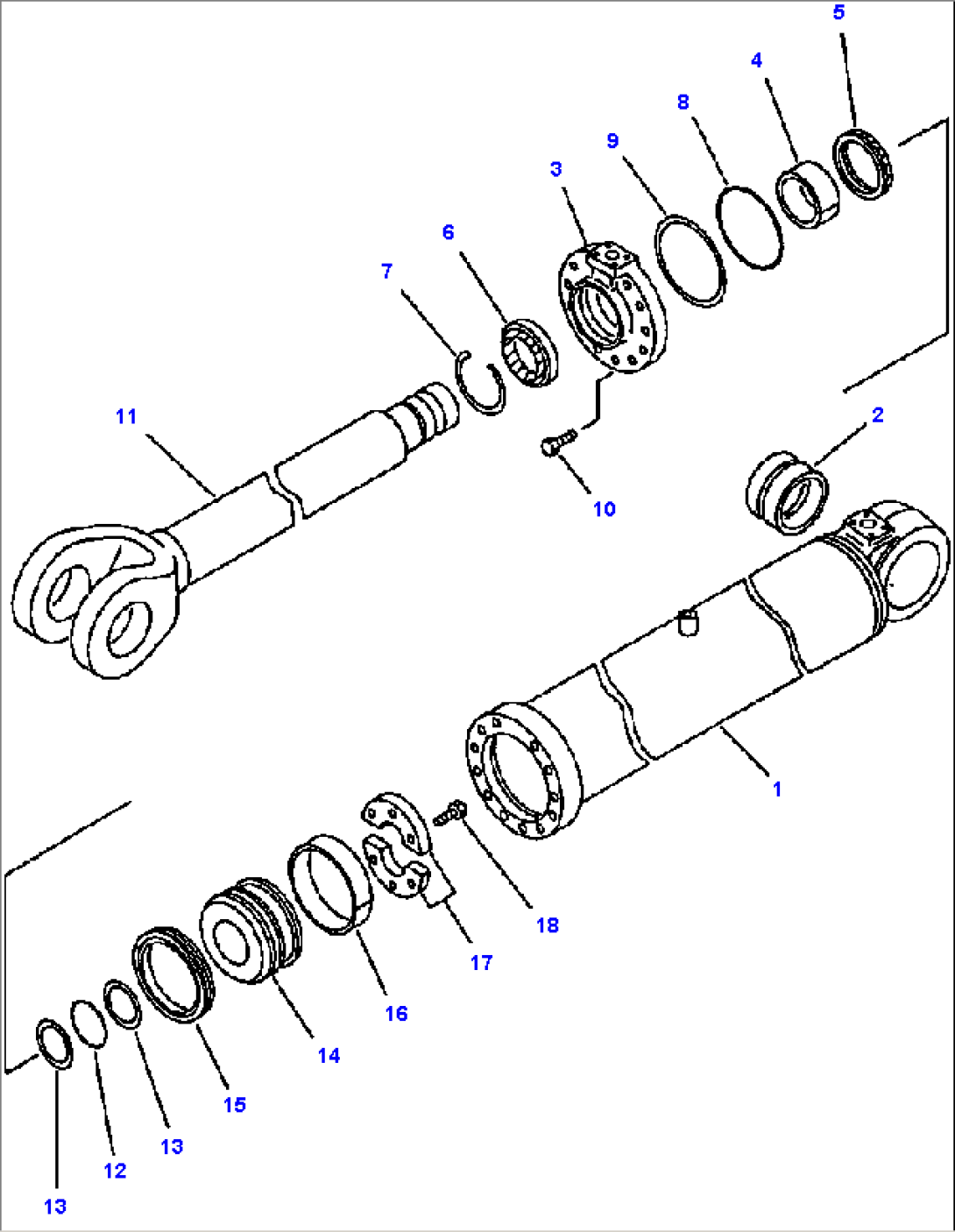 FIG NO. 6301 LIFT CYLINDER