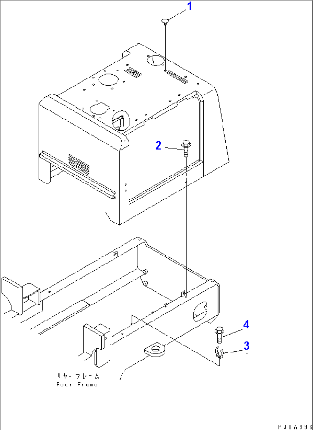 HOOD (MOUNTING PARTS)