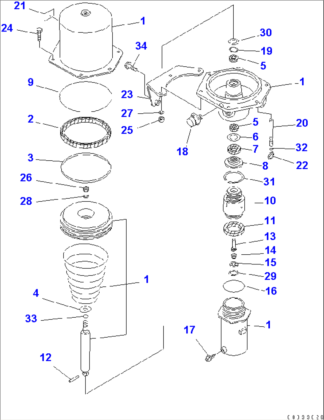 PLATFORM (REAR BRAKE CHAMBER)