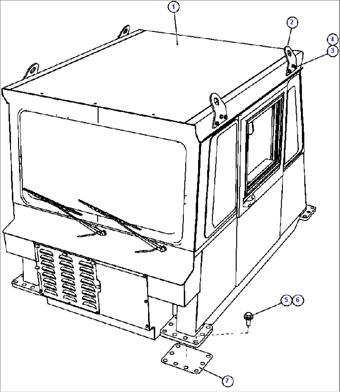 CAB MOUNTING