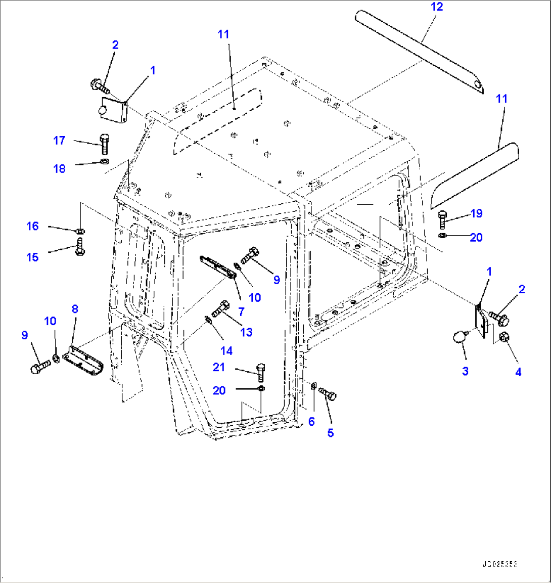 Cab, Open Lock Stopper (#30147-)