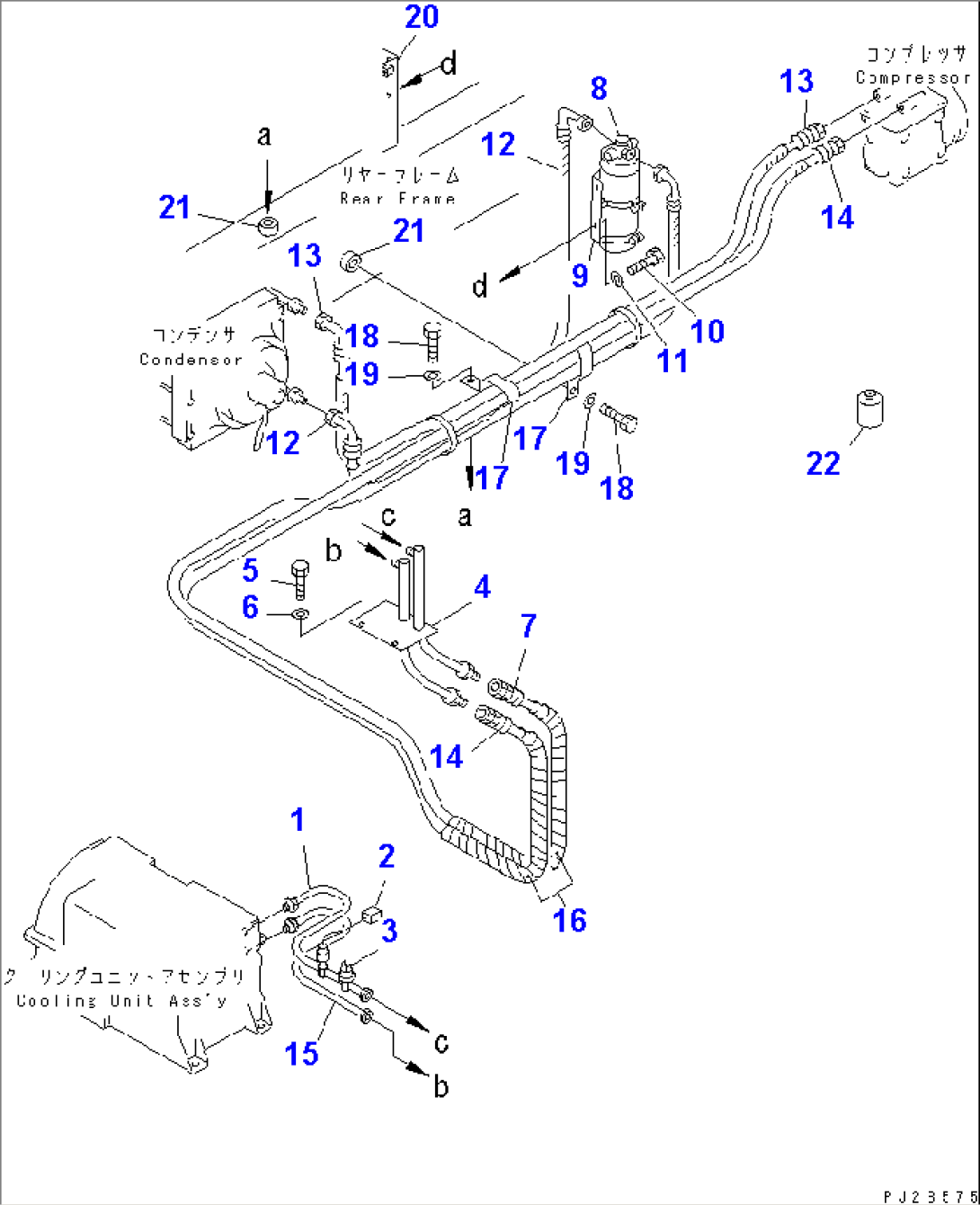 AIR CONDITIONER (4/9) (COOLER PIPING)(#10108-10246)