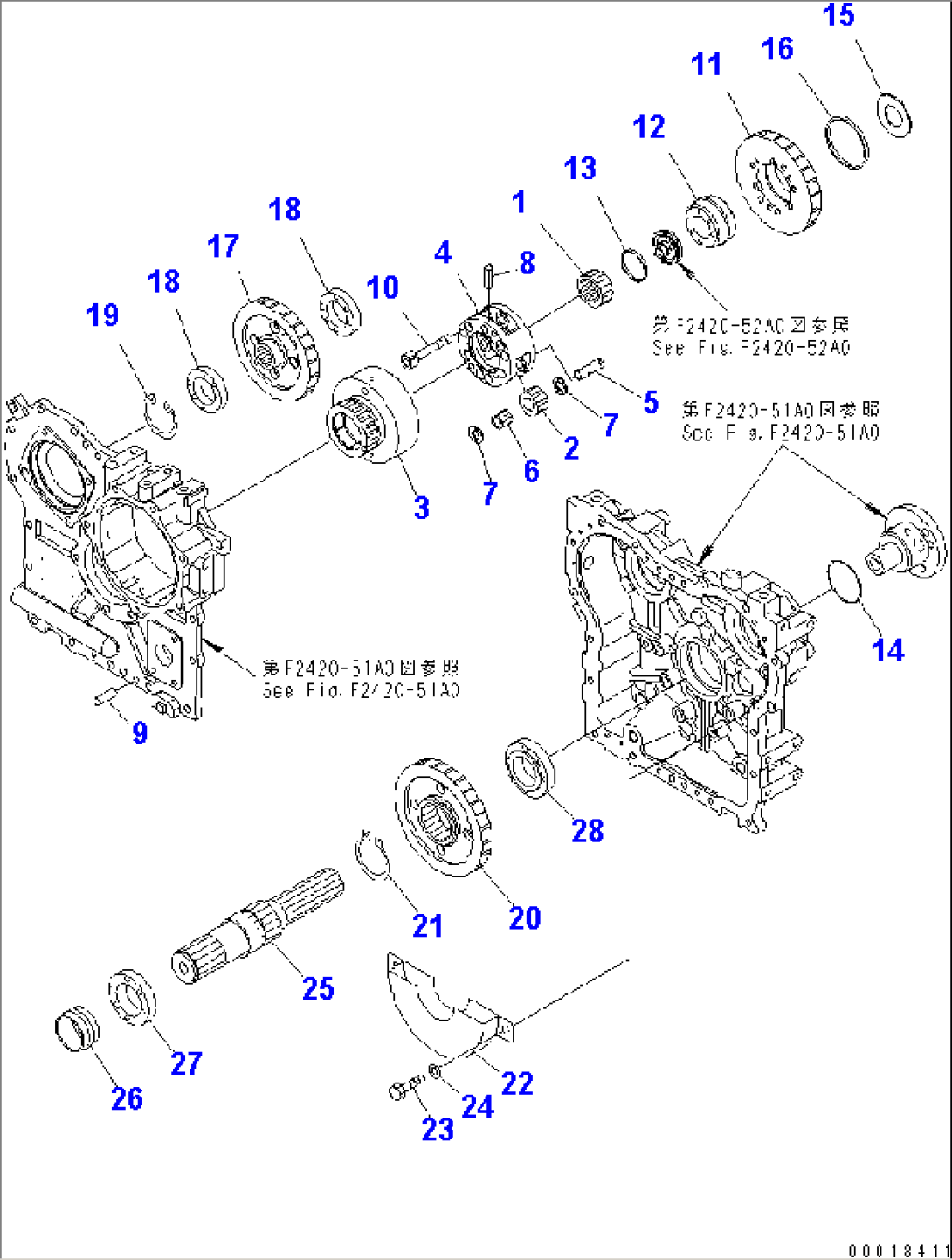 TRANSFER (3/4) (GEAR)