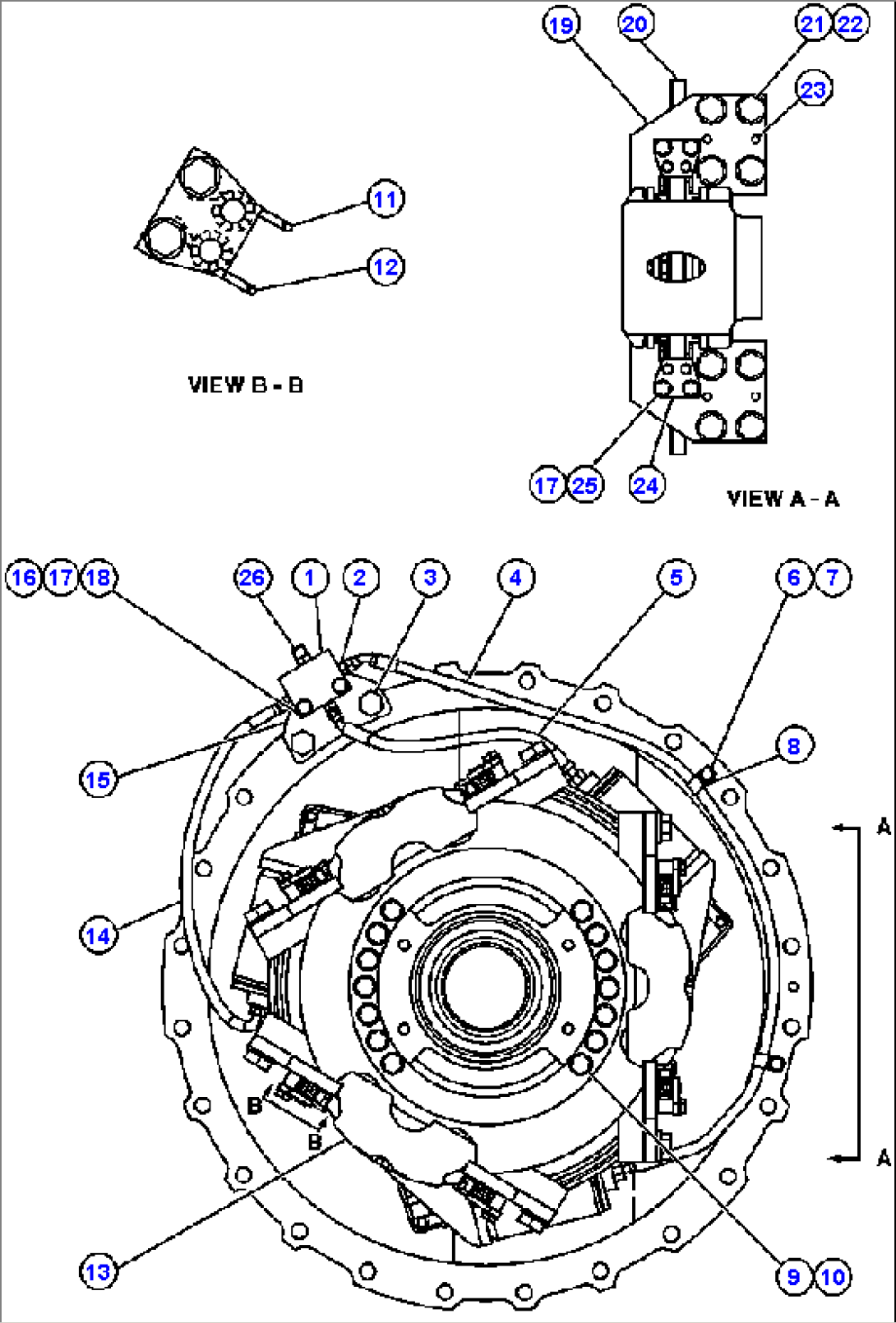 PARKING BRAKE ASSEMBLY