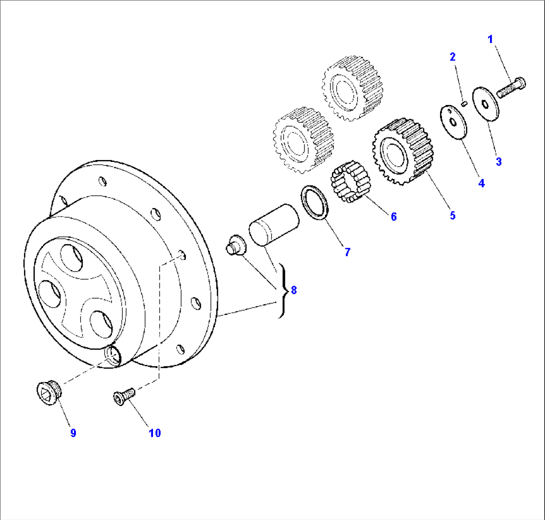 FRONT AXLE (7/7)