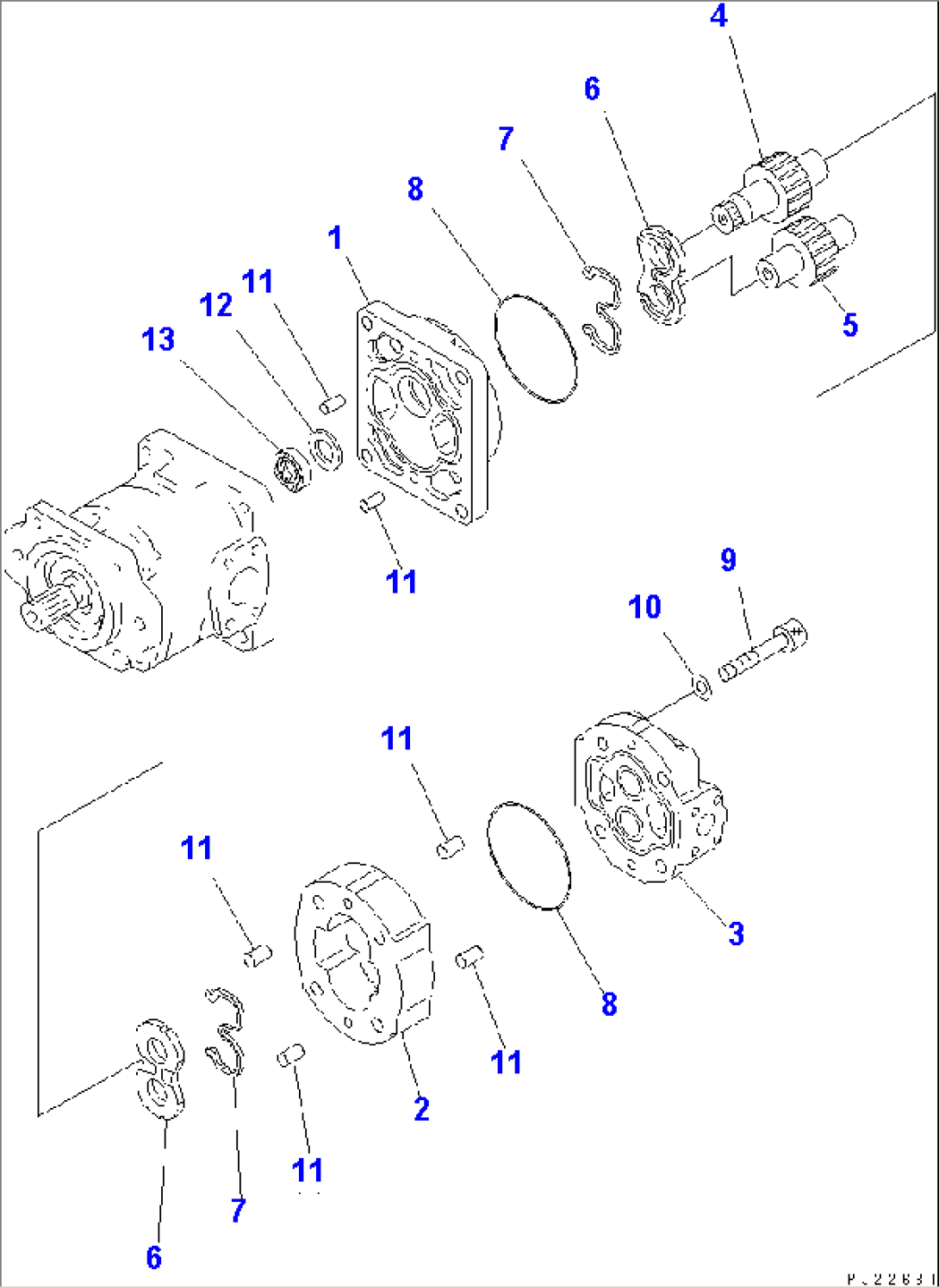 HYDRAULIC PUMP (2/2)