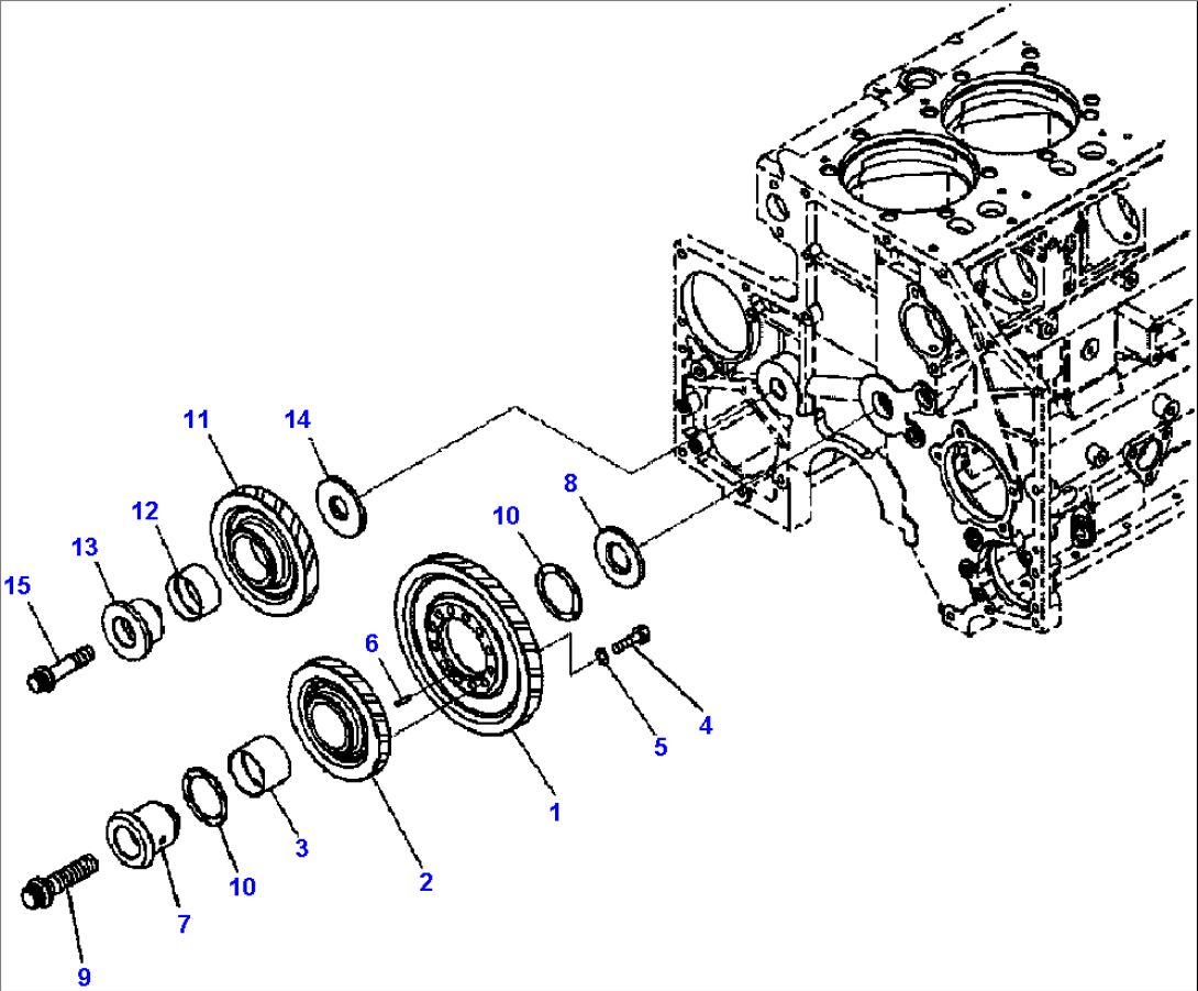 A7115-B8A1 FRONT GEAR TRAIN