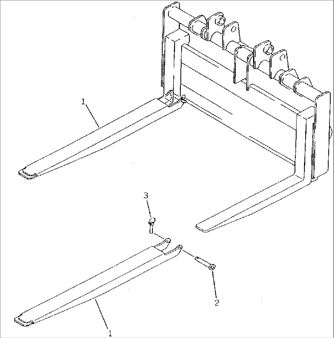 EXTENSION FORK (FOR LUMBER FORK)