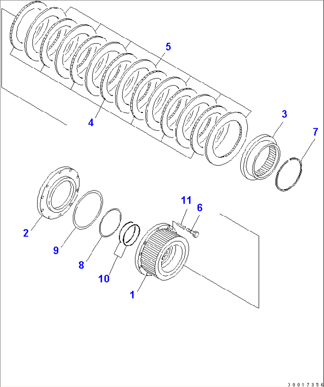 REAR AXLE (4/4) (2.50M WIDTH)