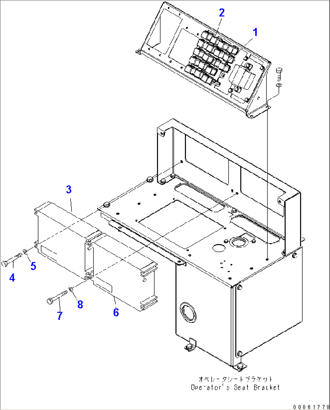 FLOOR (FUSE AND RELAY) (2/2) (WITH FOG LAMP RELAY)(#2611-)