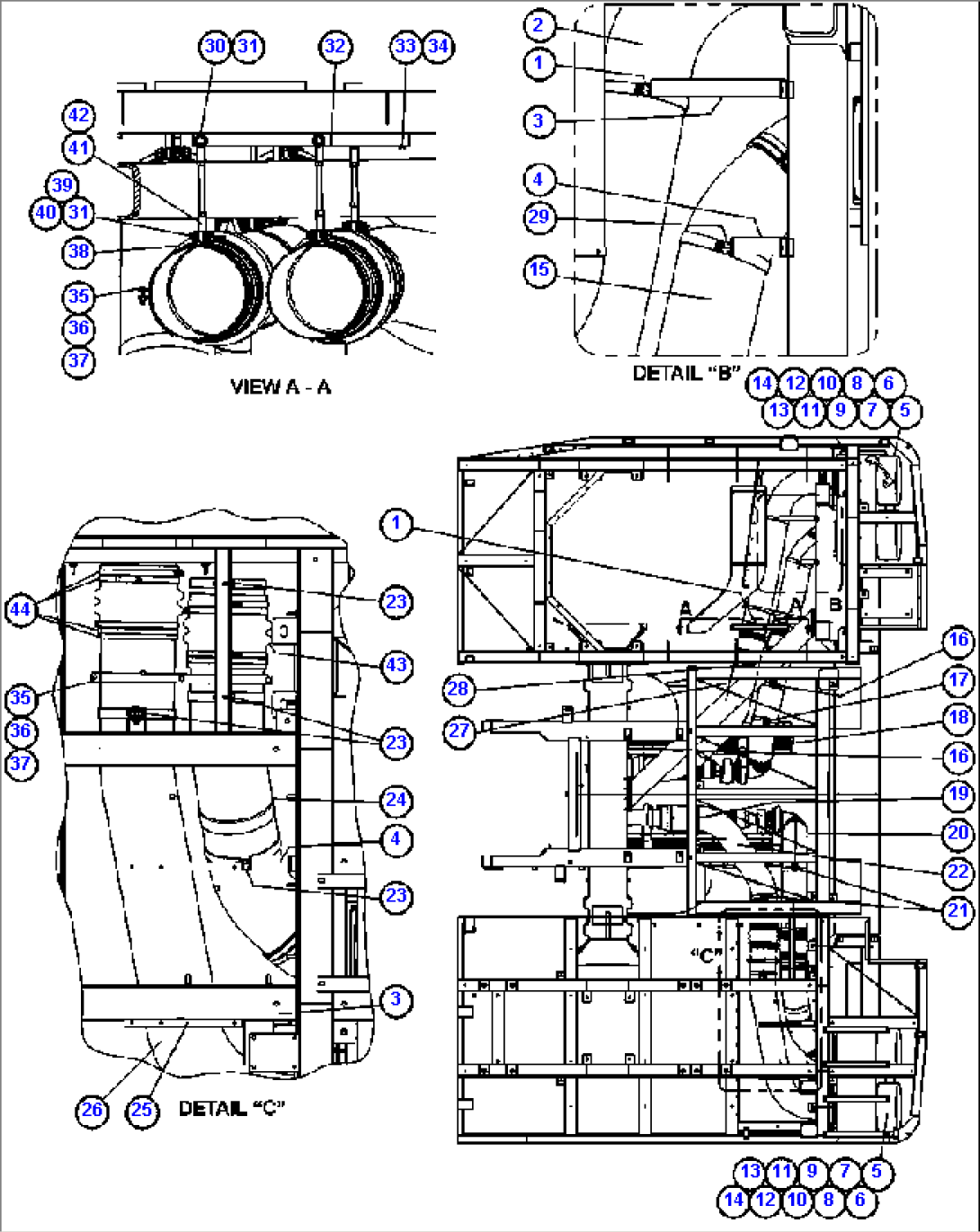 AIR CLEANER PIPING & INSTALLATION ( 1/2)