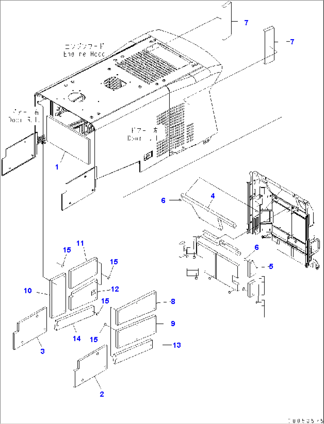 HOOD (SHEET) (1/2)