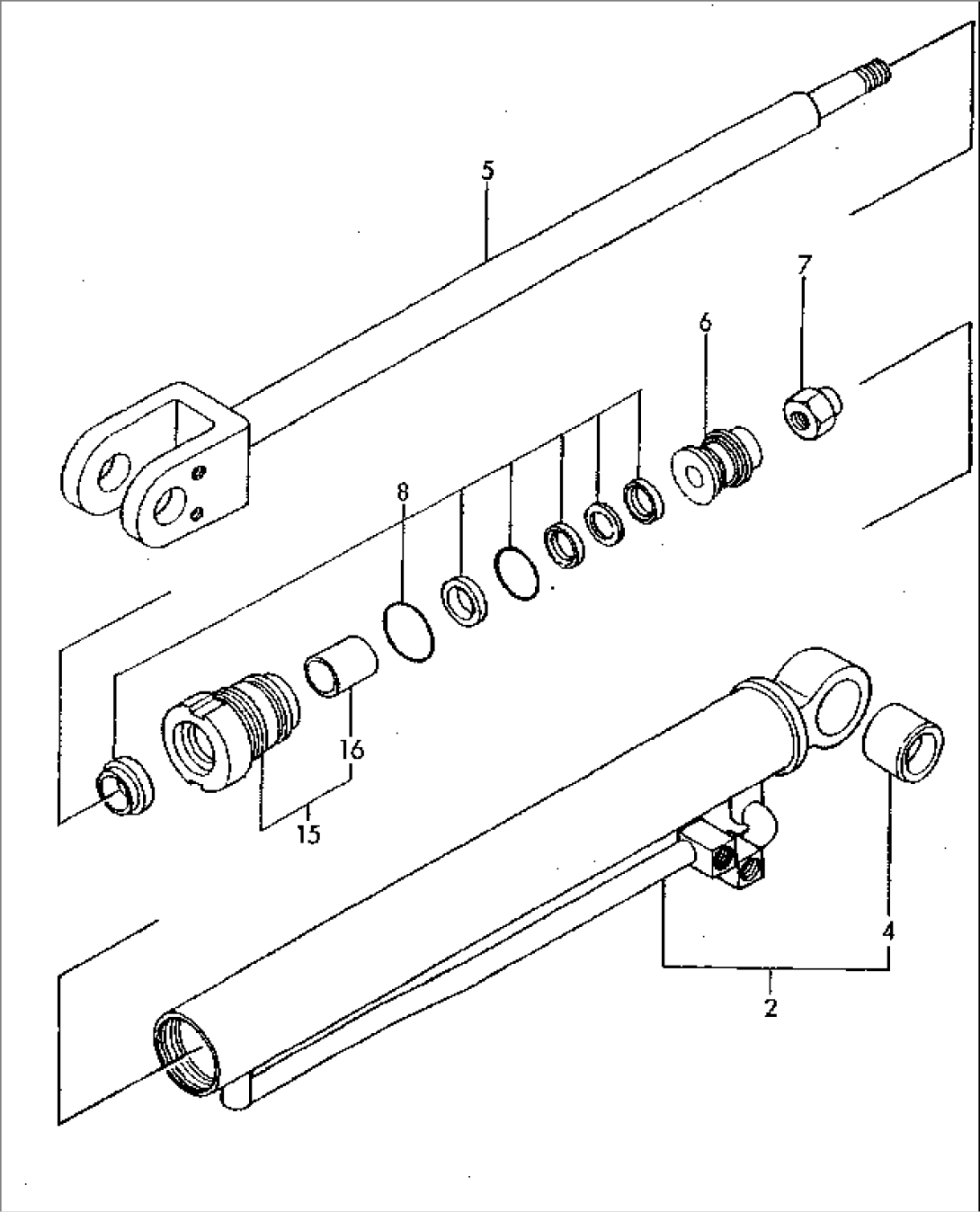 LIFT CYLINDER (RIGHT)