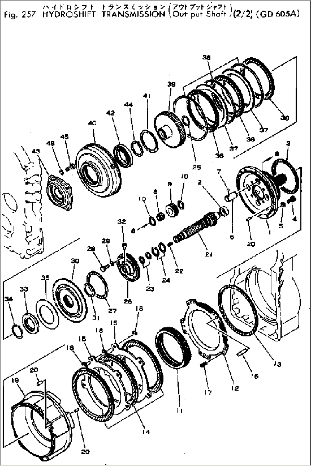 TRANSMISSION (OUTPUT SHAFT) (2/2)