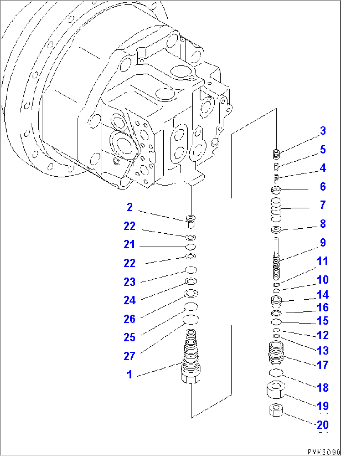 TRAVEL MOTOR (3/3)