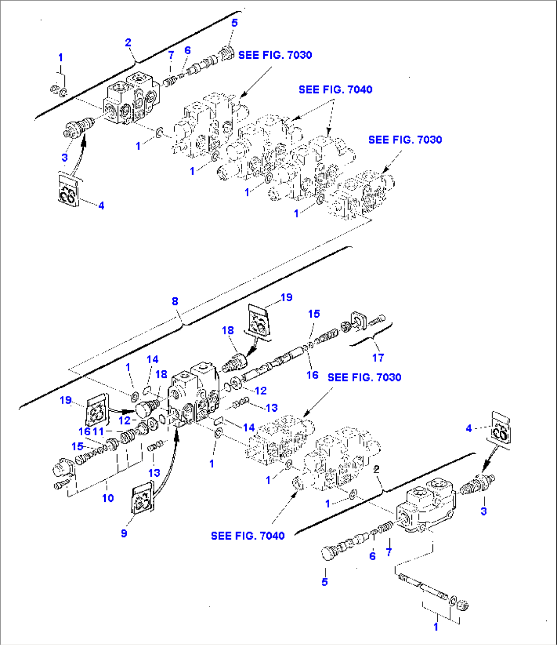 7-SPOOL CONTROL VALVE (1st PART)