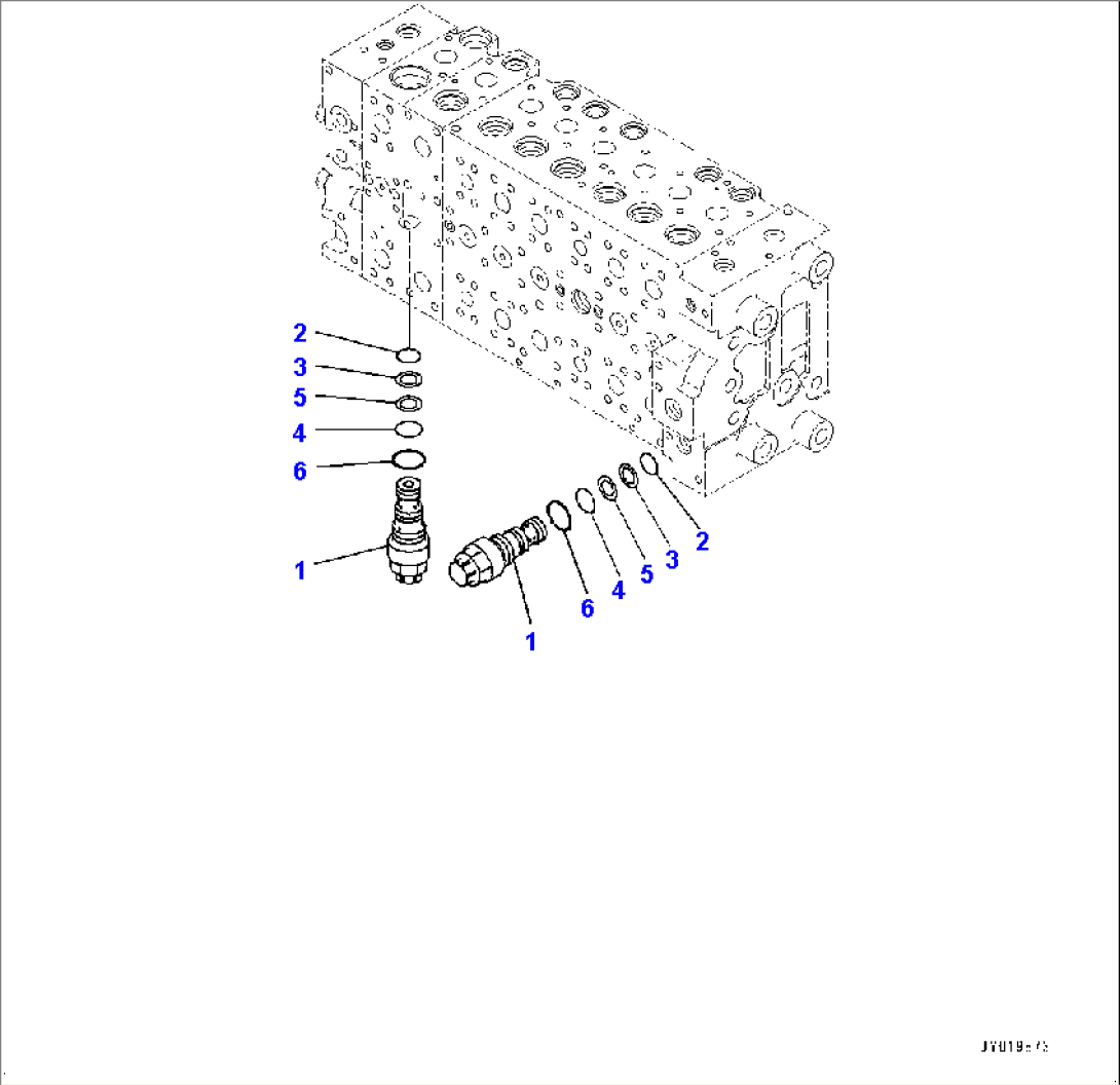 Control Valve, Inner Parts (7/24) (#1001-)