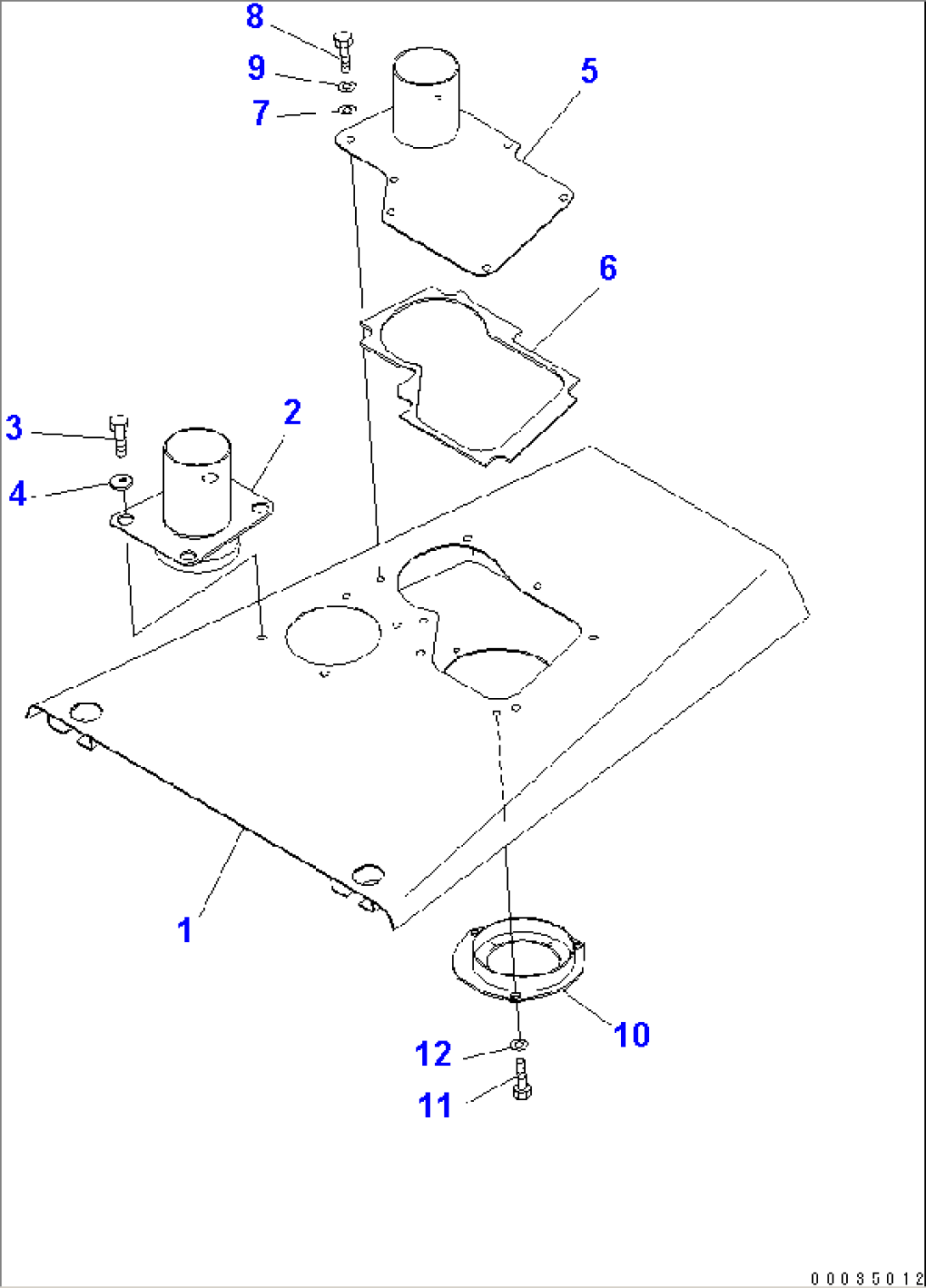 FRONT GUARD (ENGINE HOOD) (SIDE COVER LESS)