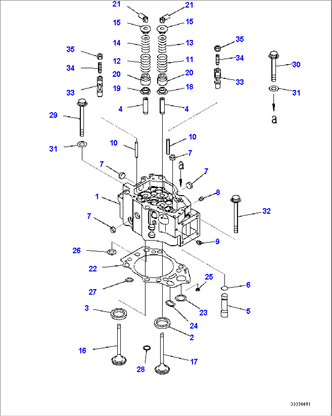 Cylinder Head (#502033-)