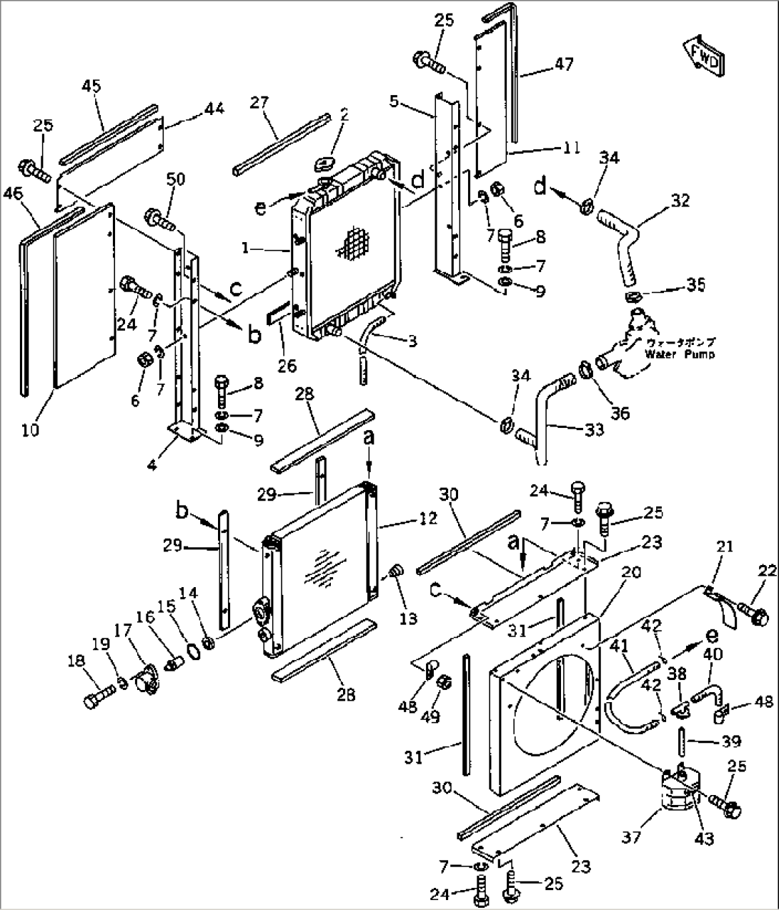 RADIATOR AND OIL COOLER