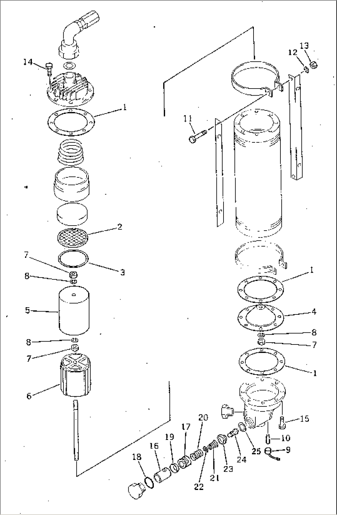 AIR DRYER (FOR -40C SPEC.)(#1109-)