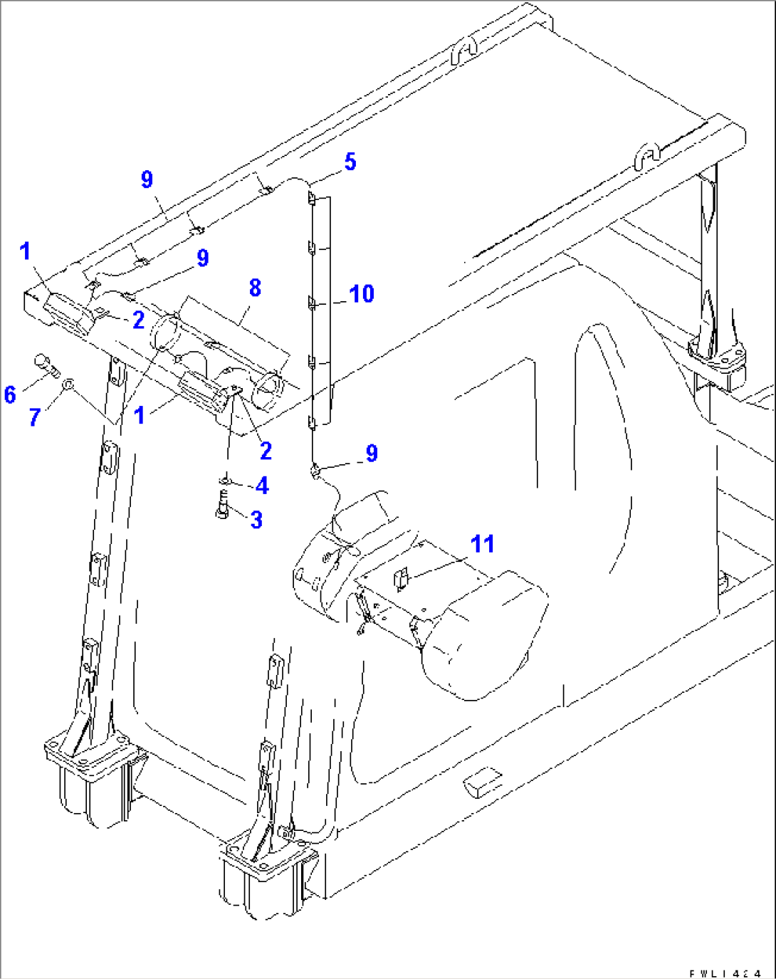 ADDITIONAL WORK LAMP (F.O.P.S.)(#10156-11999)