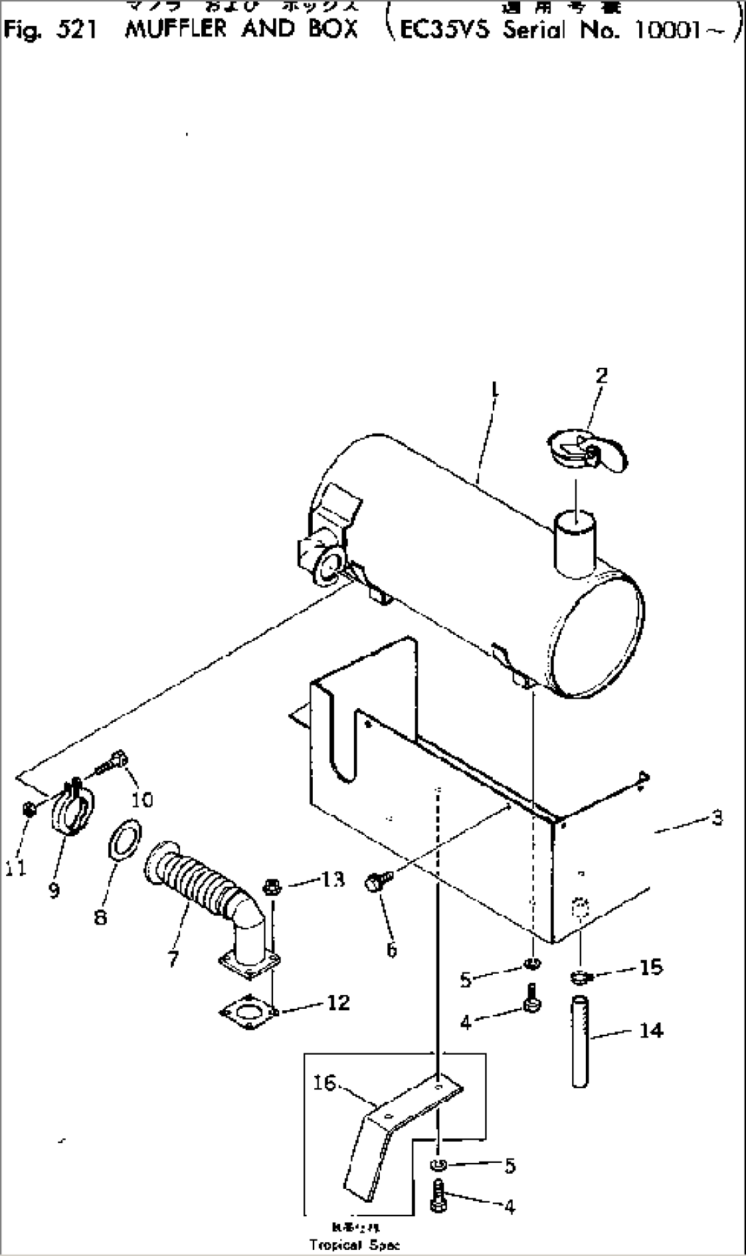 MUFFLER AND BOX